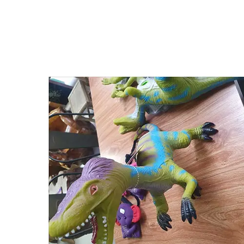 Foto dell’avviso ufficiale: Kingme Explore Dinosaur Tyrex King me world Giocattolo alimentato a batteria — rischio: Rischio chimico & Ostruzione delle vie aeree