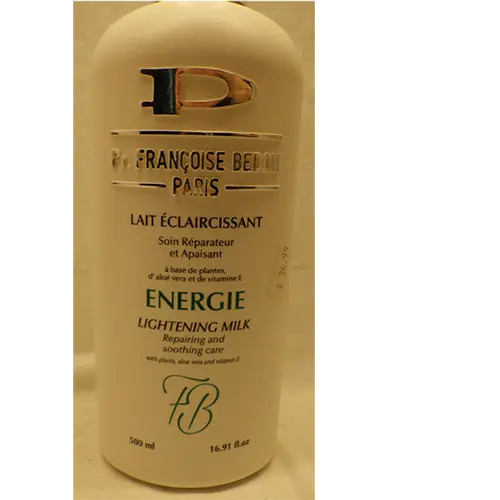 Zdjęcie z oficjalnego zgłoszenia: Pr. Francoise Bedon Paris Lait Éclaircissant - Energie - Lightening Milk Mleko rozjaśniające skórę — ryzyko: Chemiczne
