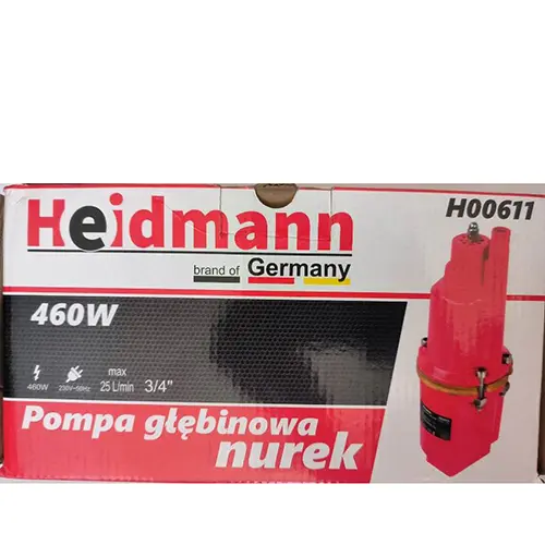 Photo de l’avis officiel: Heidmann Pompa glebionowa nurek Pompe à eau submersible — risque: Choc électrique