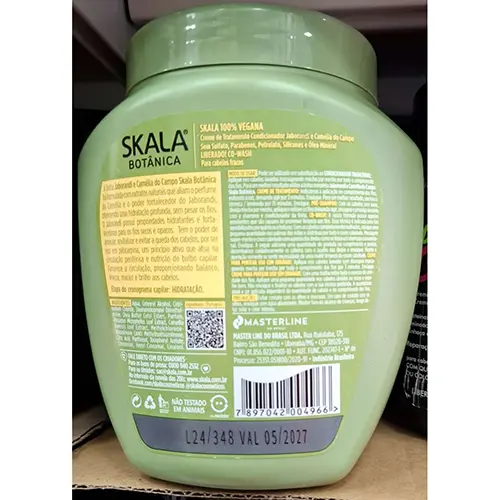Photo de l’avis officiel: SKALA Jaborandi e Camélia do campo Après-shampooing — risque: Risque chimique