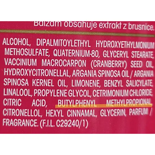 Photo de l’avis officiel: Garnier BOTANIC THERAPY Après-shampooing — risque: Risque chimique (SR/03653/25)