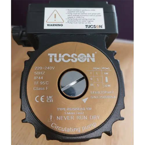 Photo de l’avis officiel: TUCSON Pompe de circulation d'eau — risque: Choc électrique