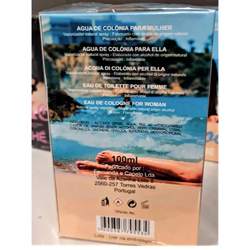 Photo de l’avis officiel: Clichè Tatoo Parfum — risque: Risque chimique