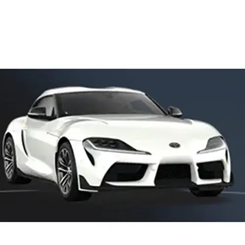 Photo from the official notice: Toyota GR Supra passenger car — fire risk