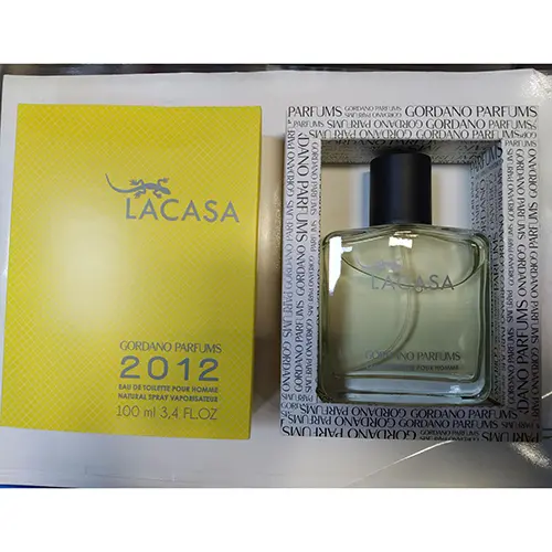 Photo de l’avis officiel: GORDANO PARFUMS Eau de toilette — risque: Risque chimique