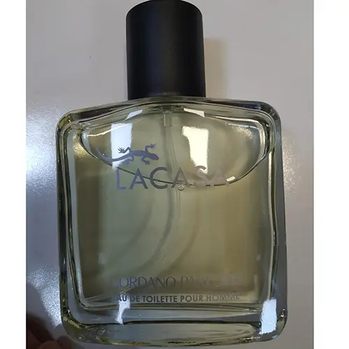Photo de l’avis officiel: GORDANO PARFUMS Eau de toilette — risque: Risque chimique