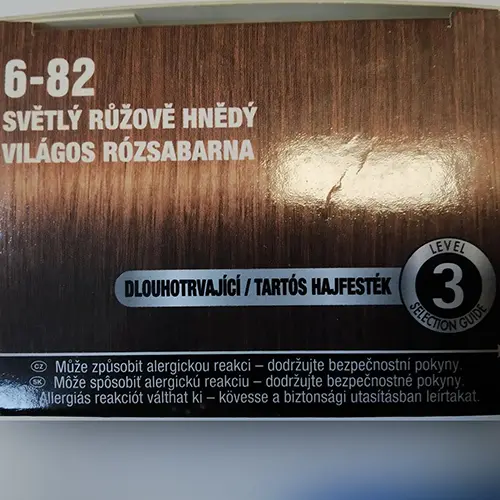 Photo from the official notice: Schwarzkopf &amp; Henkel Syoss, Professional Performance, Sanoplex Professional anti-damage care hair dye — chemical risk (SR/03818/25)