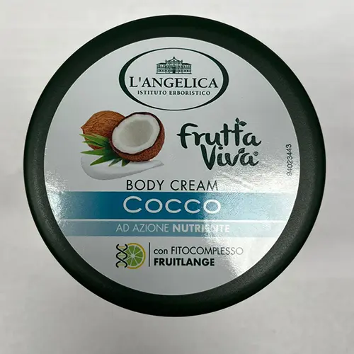 Photo de l’avis officiel: L'angelica Frutta viva Crème pour le corps — risque: Risque chimique