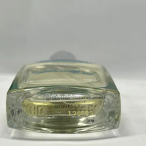 Photo de l’avis officiel: Gaudini Aquamarina Eau de toilette — risque: Risque chimique