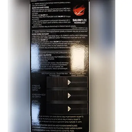 Foto dell’avviso ufficiale: Schwarzkopf &amp; Henkel Syoss, Professional Performance, Sanoplex Professional anti-damage care Tintura per c — rischio: Rischio chimico (SR/03810/25)