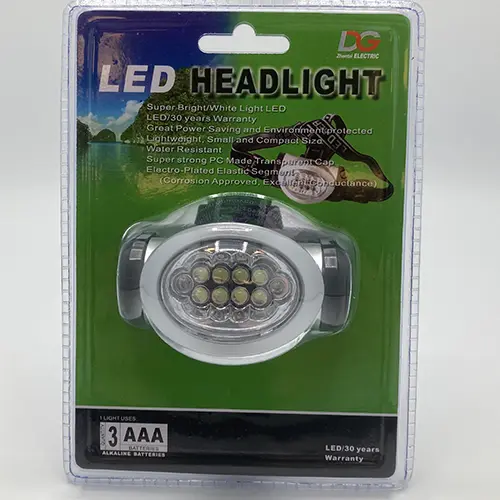 Photo from the official notice: Zhentai electric LED HEADLIGHT — environment risk