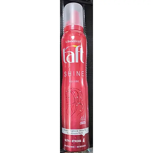 Photo de l’avis officiel: Schwarkopf TAFT Mousse , ULTRA STRONG 4 Mousse capillaire — risque: Risque chimique