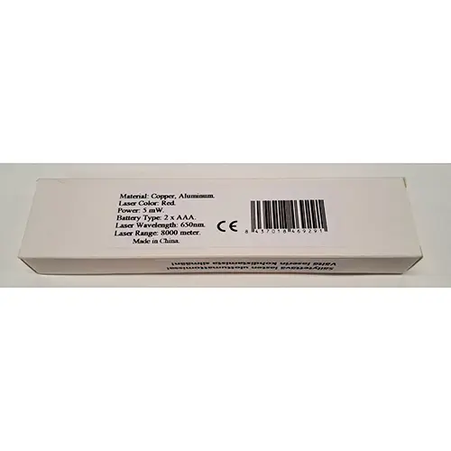 Foto aus der offiziellen Meldung: Laser Pointer Pen Laserpointer — Risiko: Sehschaden (SR/03924/25)