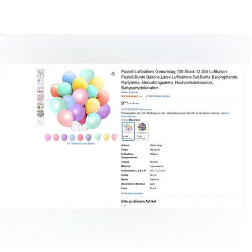Photo de l’avis officiel: Fakindiy Ballons — risque: Risque chimique