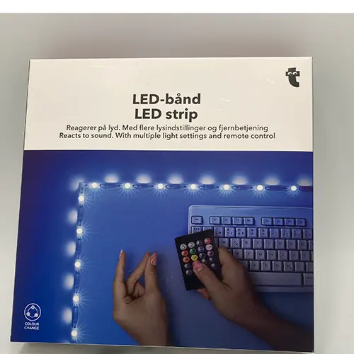 Foto uit de officiële melding: LED-bånd LED-strip — risico: Milieu