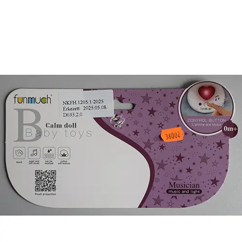 Foto dell’avviso ufficiale: FUNMUCH Calm doll Baby toys, Musician Giocattolo morbido — rischio: Ostruzione delle vie aeree
