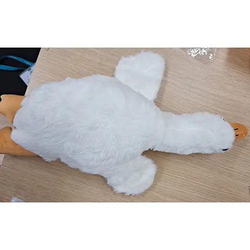 Foto aus der offiziellen Meldung: Plus toy white duck Plüschtier — Risiko: Ersticken
