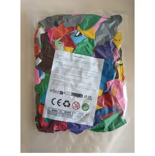 Photo de l’avis officiel: Ballons — risque: Risque chimique (SR/03977/25)