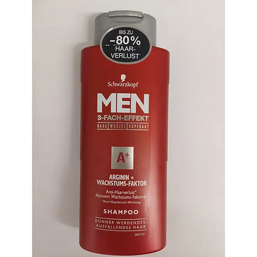 Photo de l’avis officiel: Schwarzkopf Anti Haar verlust Shampooing — risque: Risque chimique