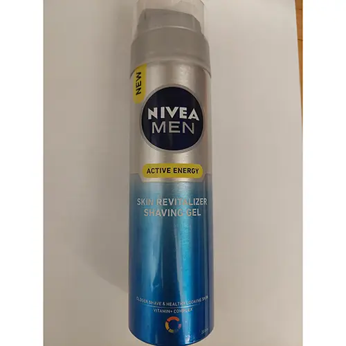 Photo de l’avis officiel: Nivea men Skin Revitalizier, Active Energy Gel de rasage — risque: Risque chimique
