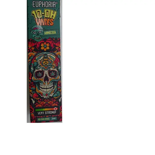 Photo de l’avis officiel: EUPHORIA 10-OH Vapes Amnesia Produit à base de plantes à fumer — risque: Risque chimique