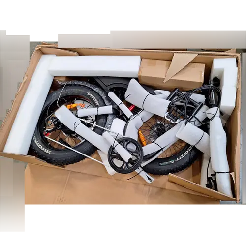 Photo from the official notice: Bluevall Electric bicycle — fire risk