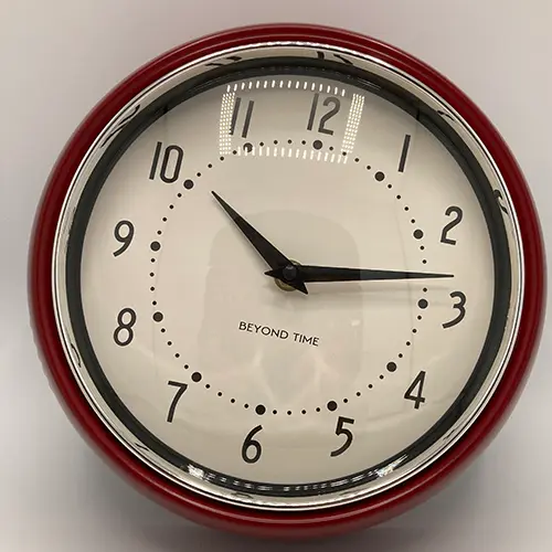 Photo from the official notice: Beyond Time Beyond Time wall clock — environment risk