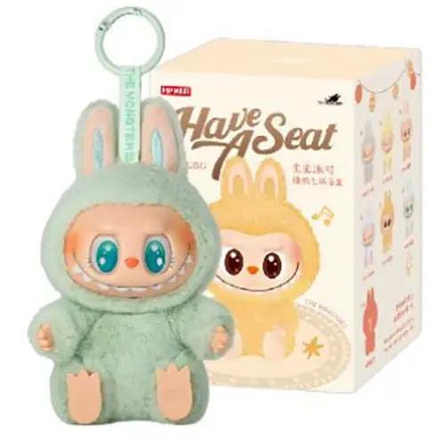 Foto do aviso oficial: Pop Mart (COUNTERFEIT) Have A Seat Labubu Brinquedo macio — risco: Engasgamento