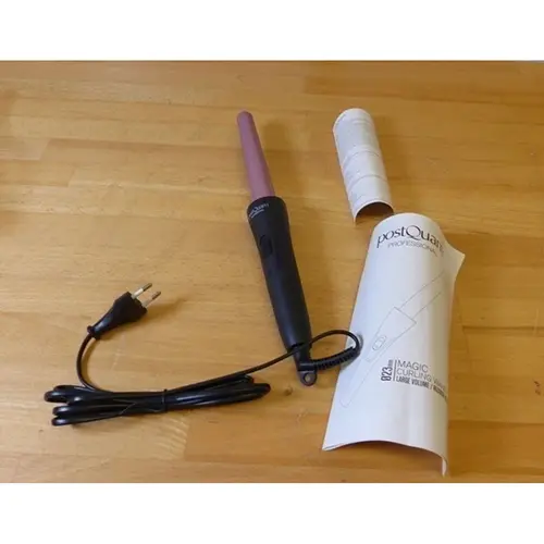Foto do aviso oficial: postQuam PROFESSIONAL Fer à Boucler Cheveux Céramique Rose 23 mm 180 °C Boucleur/EBRZ Cabeleireiro — risco: Choque elétrico