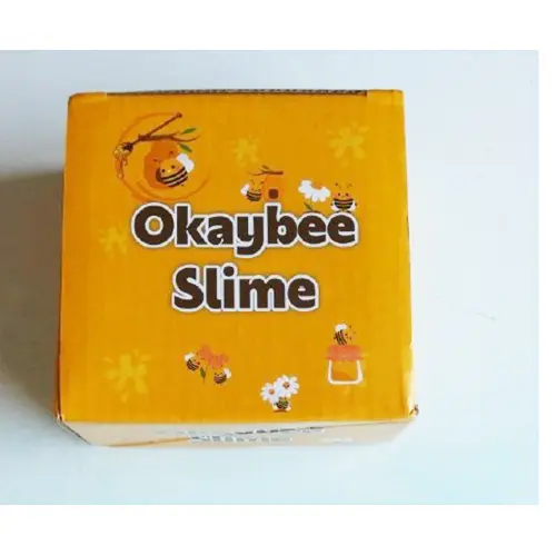 Foto dell’avviso ufficiale: Okaybee Pastèque snow Fizz Slime Fluffy Slime pour enfants- Cadeau de fête pour filles et garçons Bavaglino gi — rischio: Rischio chimico