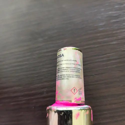 Photo de l’avis officiel: Jana J-Laque Soak Off Gel Polish Gel vernis à ongles — risque: Risque chimique