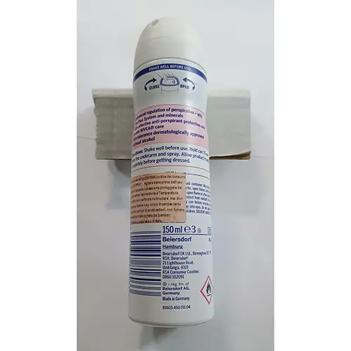 Photo de l’avis officiel: Nivea anti-perspirant - dry Confidence plus Déodorant — risque: Risque chimique