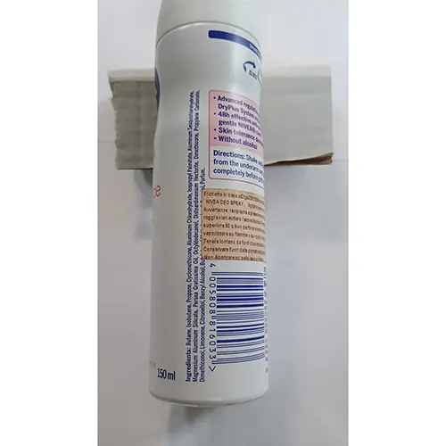Photo de l’avis officiel: Nivea anti-perspirant - dry Confidence plus Déodorant — risque: Risque chimique
