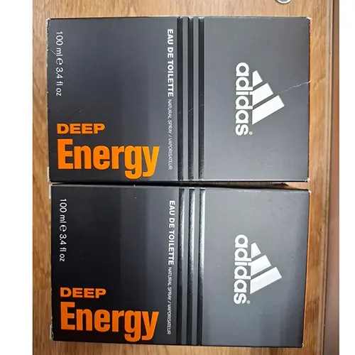 Photo de l’avis officiel: Adidas Deep Energy Eau de toilette — risque: Risque chimique