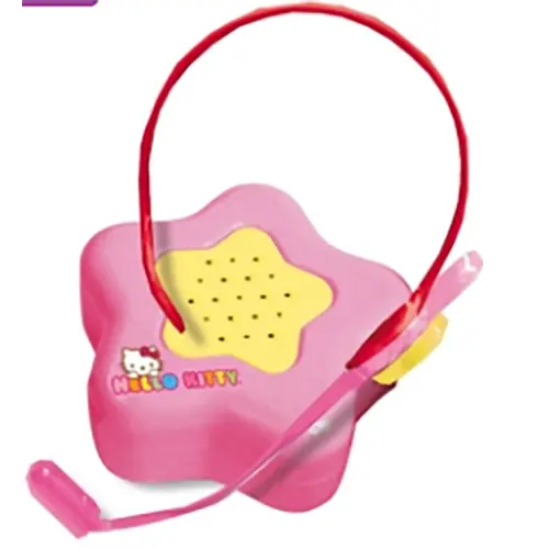 Foto aus der offiziellen Meldung: Hello Kitty Karaoke Microphone Hello Kitty Headset für Kinder — Risiko: Umwelt