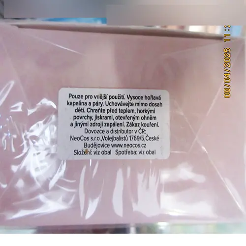 Photo de l’avis officiel: Parfum Lucien Xena — risque: Risque chimique