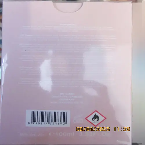 Photo de l’avis officiel: Parfum Lucien Xena — risque: Risque chimique