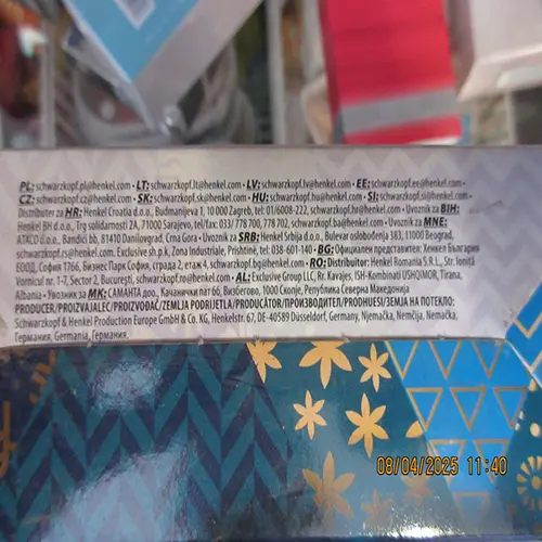 Foto do aviso oficial: FA, SCHAUMA Men's set, shower gel and shampoo Conjunto de cosméticos — risco: Químico
