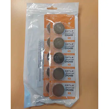 Photo de l’avis officiel: DGTLS Lithium cell Piles à boutons — risque: Risque chimique & Étouffement (SR/04180/25)