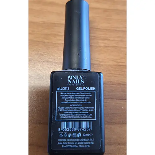 Photo de l’avis officiel: ONLY NAILS Disco Cat's Eyes Gel vernis à ongles — risque: Risque chimique