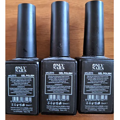 Photo de l’avis officiel: ONLY NAILS Neon Cat's Eyes Gel vernis à ongles — risque: Risque chimique