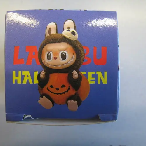 Foto dell’avviso ufficiale: Labubu Halloween - Cartoon doll blind box Giocattolo morbido — rischio: Rischio chimico