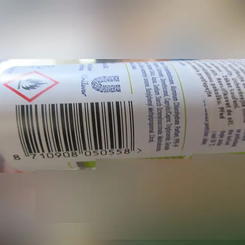 Photo de l’avis officiel: Rexona MOTION sense stress control Déodorant — risque: Risque chimique