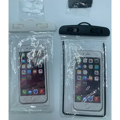 Photo de l’avis officiel: Vattentät mobilväska 2-pack Sac imperméable — risque: Risque chimique