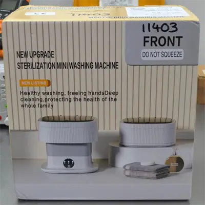 Foto uit de officiële melding: Mini Folding Washing Machine Wasmachine — risico: Brand