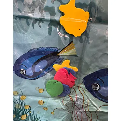Photo from the official notice: Shein Inflatable Ocean Water Mat  Inflatable Ocean Water inflatable mat — choking risk