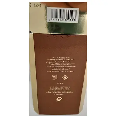 Foto dell’avviso ufficiale: Omerta ® Golden Challenge Profumo — rischio: Rischio chimico