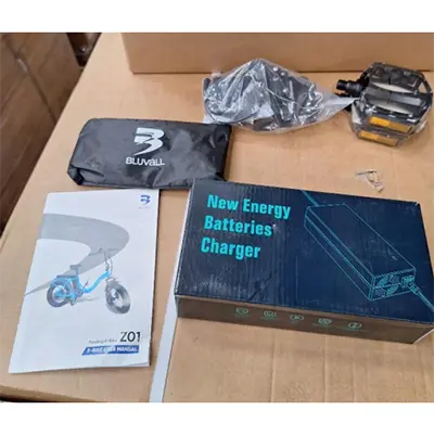 Photo de l’avis officiel: Bluvall Folding E-Bike Z01 Vélo électrique — risque: Incendie