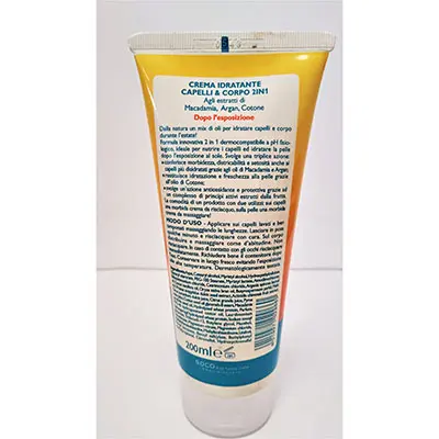 Foto dell’avviso ufficiale: Cielo Alto Sole Crema per capelli e corpo — rischio: Rischio chimico