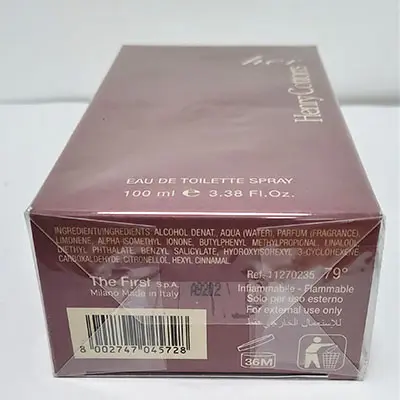 Photo de l’avis officiel: Henry Cotton's Her Parfum — risque: Risque chimique